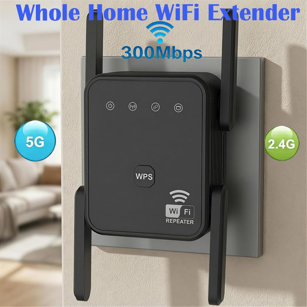 Hdmi Cable - Penguat Sinyal WiFi Baru 2026 300Mbps
