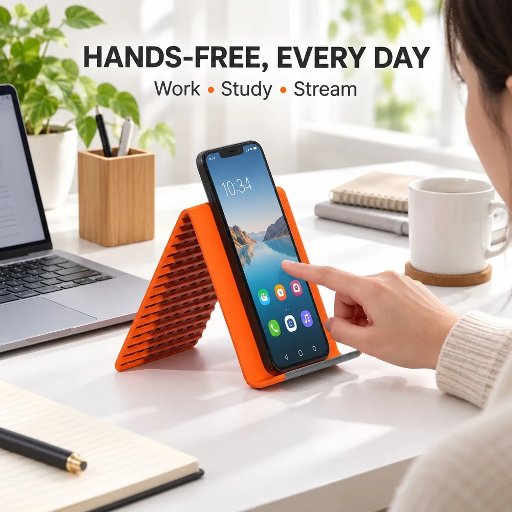 Laptop Stand - Dudukan Perangkat Silikon yang Dapat Ditekuk