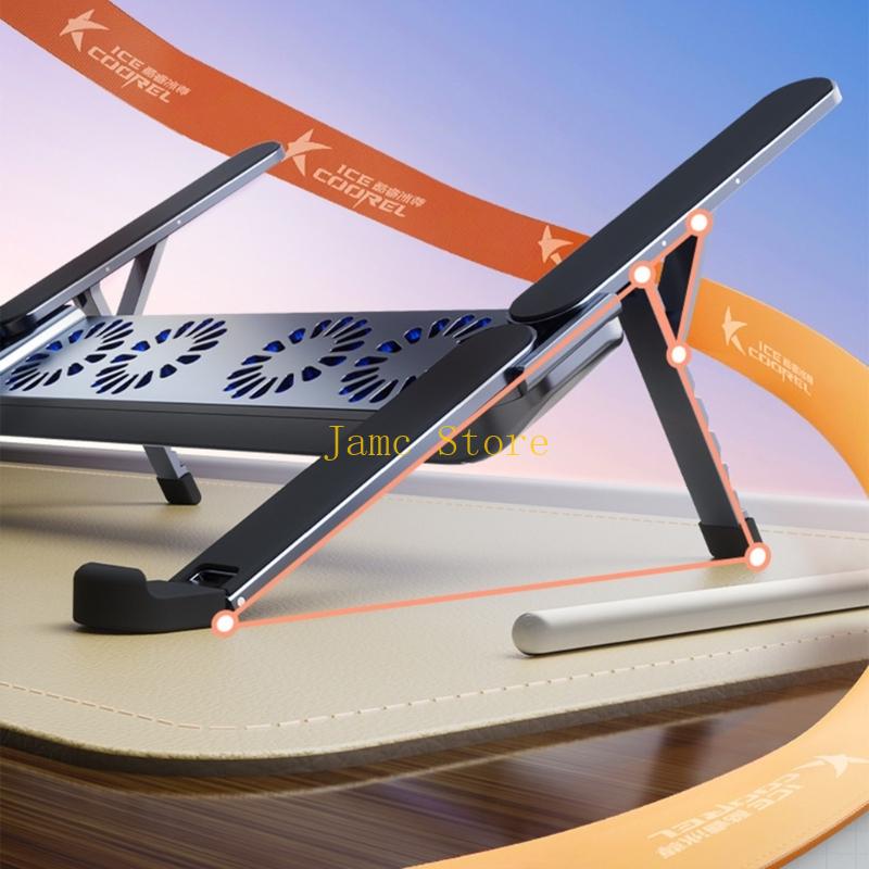 LX0B Pendingin Laptop Aluminiu - Laptop Cooling Pad ulasan dan harga