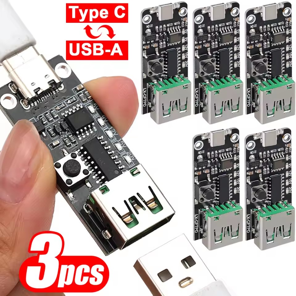 1-3 buah Modul Pemicu Daya USB - Usb C Hub ulasan dan harga