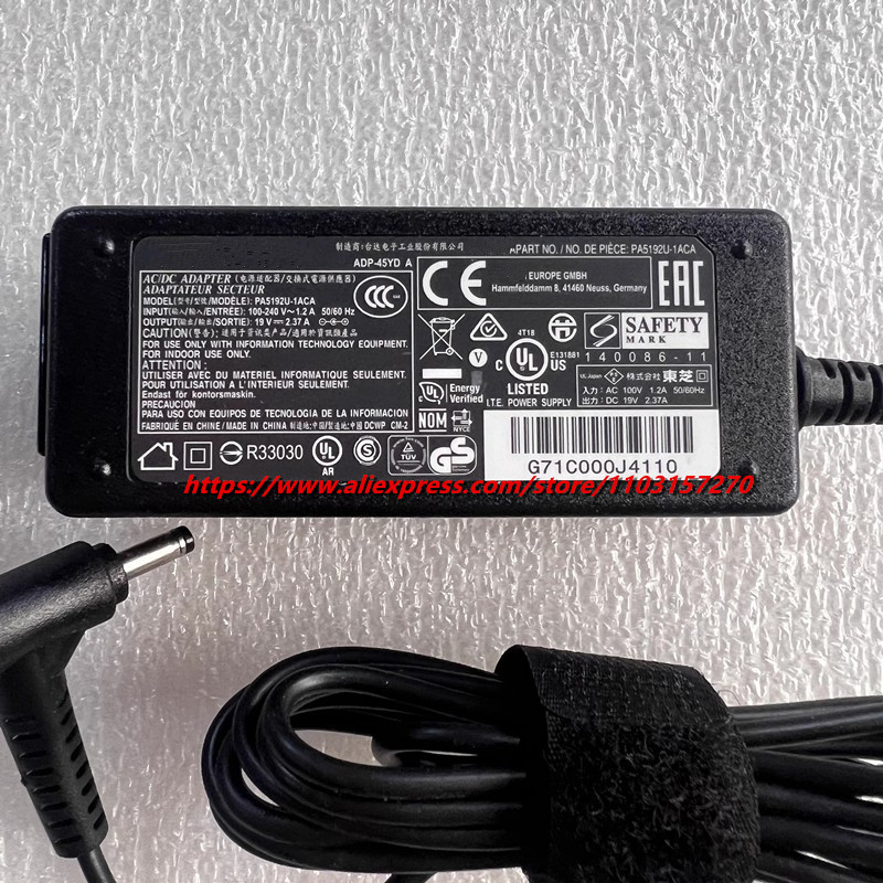Asli ADP-45YD A PA5192U-1ACA 1 - Laptop Charger ulasan dan harga