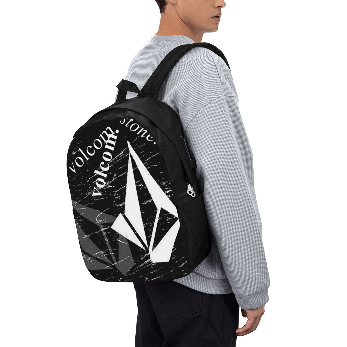 V-Volcom Logo Backpack Tas Not - Laptop Bag ulasan dan harga